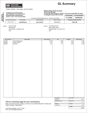 General Ledger Coding