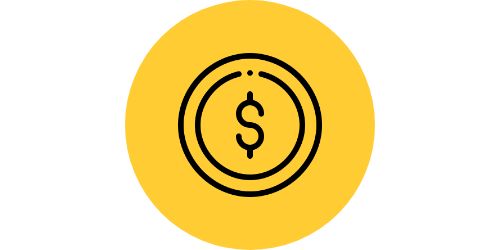 Icon Of A Dollar